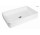 Oltens Lustra washbasin 60,5x35 cm countertop rectangular - white