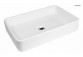 Oltens Lustra washbasin 60,5x35 cm countertop rectangular - white