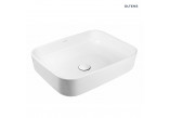 Oltens Hadsel washbasin 50x40 cm countertop - white