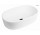 Oltens Lom washbasin 55x34 cm countertop oval - white