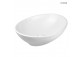 Oltens Etne washbasin 40x33 cm countertop oval - white