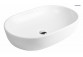 Oltens Hamnes washbasin 60x42,5 cm countertop oval - white