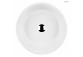 Oltens Lagde washbasin 40 cm countertop round - white