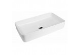 Oltens Solberg washbasin 62x41,5 cm countertop rectangular - white 