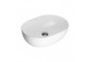 Oltens Hamnes Thin countertop washbasin oval 49,5 x 35,5 cm - white