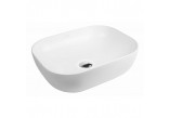Oltens Josen washbasin 50x39,5 cm countertop with coating SmartClean - white 
