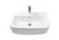 Oltens Vernal washbasin 56x45 cm hanging - white