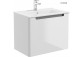 Oltens Jog washbasin 61x39 cm vanity rectangular - white