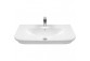 Oltens Gulfoss washbasin 80x46 cm countertop częściowo drop in with coating SmartClean - white