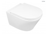 Set Oltens Jog bowl WC hanging PureRim with soft-close WC seat Slim 