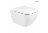 Set Oltens Vernal bowl WC hanging PureRim with soft-close WC seat
