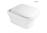 Set Oltens Gulfoss bowl WC hanging PureRim with coating SmartClean with soft-close WC seat