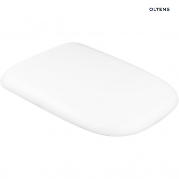 Oltens Gulfoss toilet duroplast seat with soft closing - white 