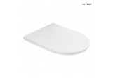 Oltens Hamnes toilet duroplast seat with soft closing - white