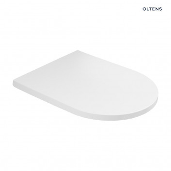 Oltens Hamnes toilet duroplast seat with soft closing - white