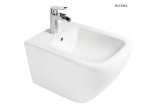 Oltens Vernal wall hung bidet with coating SmartClean - white 