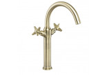 Washbasin faucet tall Deante TEMISTO - brass