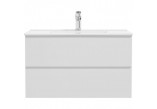 Oltens Vernal cabinet 80 cm vanity hanging - white shine