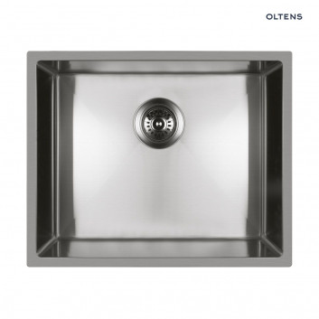 Oltens Steelvask zlew steel 1 komorowy 54x44 cm stainless steel, polished