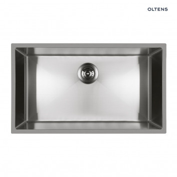 Oltens Steelvask zlew steel 1 komorowy 76x44 cm stainless steel, polished