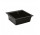 Oltens Gravan zlewozmywak granitowy 1 komorowy 57x51,5 cm - black