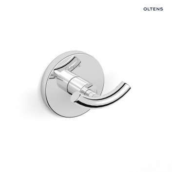 Oltens Gulfoss towel hook double - chrome