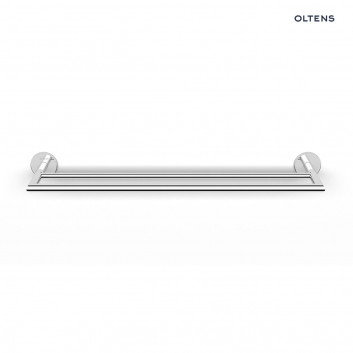 Oltens Gulfoss towel rail 60 cm double - chrome