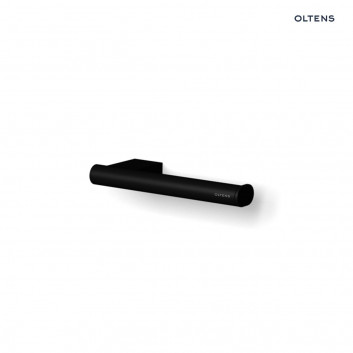 Oltens Vernal toilet paper holder - black mat