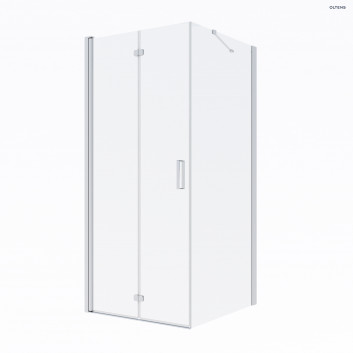 Oltens Trana square cabin 80x80 cm door otwierane