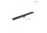 Oltens Langan 60 drain prysznicowy liniowy 60 cm with sealing with grid odwracalnym black mat