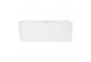 Oltens Delva bathtub freestanding corner 170x80 cm left - white