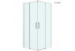 Oltens Breda shower cabin square 80x80 cm przesuwna - chrome 