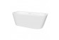 Oltens Hulda bathtub freestanding wallmounted 160x75 cm acrylic - white