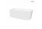 Oltens Hulda corner bathtub 170x80 cm right acrylic - white shine