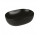 Oltens Hamnes Thin countertop washbasin oval 49,5 x 35,5 cm - black mat