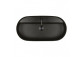 Oltens Hamnes Thin countertop washbasin with tap hole oval 62 x 42 cm - black mat