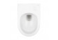 Oltens Holsted bowl WC hanging PureRim with seat with soft closing - white