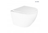 Oltens Holsted bowl WC hanging PureRim SamrtClean with seat with soft closing - white 