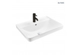 Oltens Kolma vanity washbasin 60x47,5 cm - white
