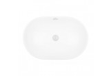 Oltens Tive countertop washbasin 59x40 cm - white