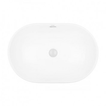 Oltens Kolma vanity washbasin 60x47,5 cm - white
