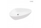 Oltens Tive countertop washbasin 59x40 cm - white