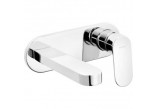 Deante Hiacynt washbasin faucet standing - white półmat 