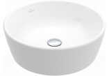 Architectura Washbasin countertop washbasin, 450 x 450 x 155 mm, Weiss Alpin CeramicPlus, z overflow