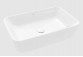 Architectura Washbasin countertop washbasin, 600 x 400 x 155 mm, Weiss Alpin CeramicPlus, without overflow