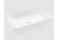 Architectura Washbasin countertop washbasin, 600 x 405 x 155 mm, Weiss Alpin, z overflow