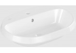 Architectura Recessed washbasin, 450 x 450 x 170 mm, Weiss Alpin CeramicPlus, without overflow, Nieszlifowany