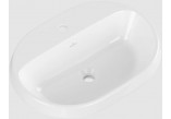 Architectura Recessed washbasin, 600 x 450 x 170 mm, Weiss Alpin, without overflow, Nieszlifowany