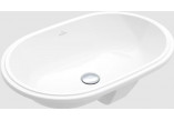 Under-countertop washbasin - Villeroy & Boch/Architectura, 570 x 375 x 175 mm, Weiss Alpin CeramicPlus, z overflow