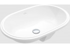 Under-countertop washbasin - Villeroy & Boch/Architectura, 570 x 375 x 175 mm, Weiss Alpin CeramicPlus, without overflow